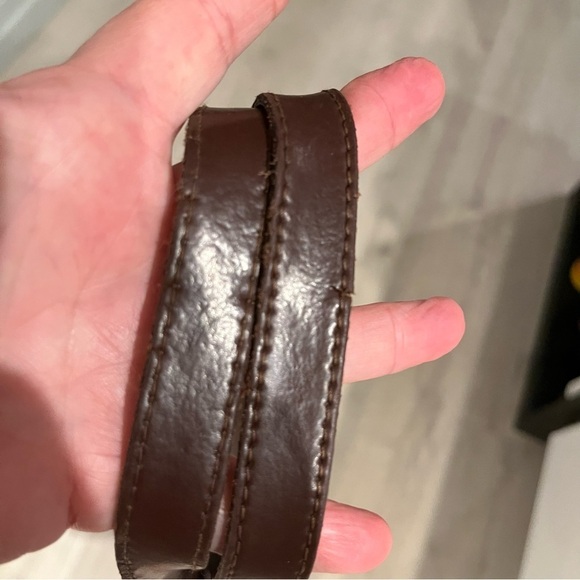 Preswick & Moore Split Cowhide Leather Structured Shoulder Tote Made in Italy - Picture 15 of 16